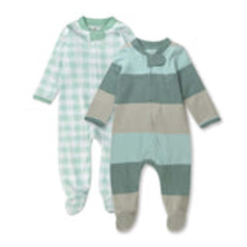2-Pack Organic Cotton Sleep & Plays | Honest Baby Clothing