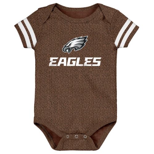 Newborn & Infant Outerstuff Brown Philadelphia Eagles Playmaker Bodysuit