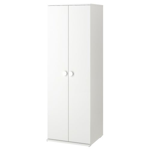GODISHUS Wardrobe - white 23 5/8x21 1/4x70 1/8 "