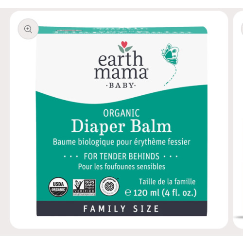 Organic Diaper Balm | Earth Mama