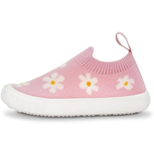 JAN & JUL Machine Washable Knit Shoes | Breathable Light-Weight Sneakers (Baby/Toddler/Little Kid)