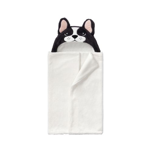 Faux-Fur Animal Baby Hooded Towels