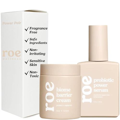 Baby Cream & Baby Serum Power Pair Biome Barrier | For All Skin Hydrating Body, Face, Dry Irritated Skin Toddlers, Newborns Skincare (Power Pair)