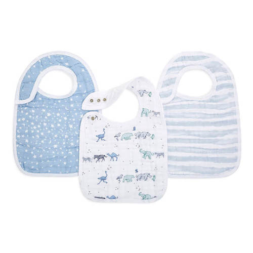 Classic Snap Bib 3 Pack Rising Star