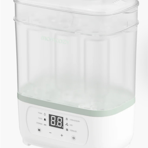 8-in-1 Infant Bottle Sterilizer: Efficient & LED Display