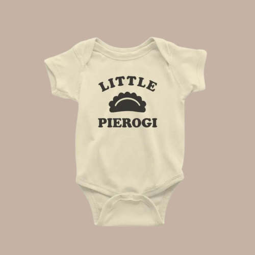 Little Pierogi Baby Onesie – KINSHIP GIFT