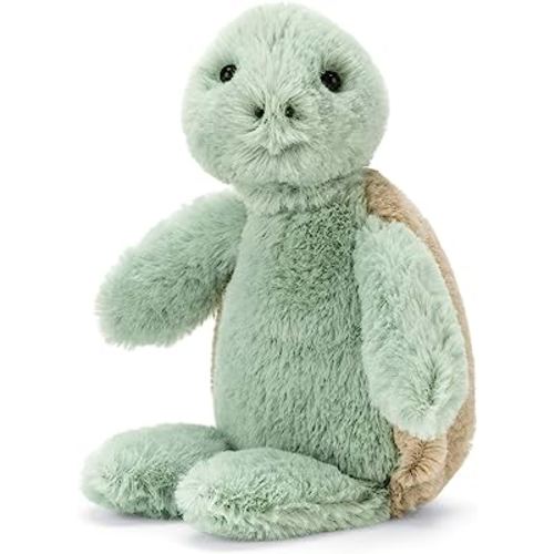 Jellycat Bashful Turtle Stuffed Animal, Small, 7 inches