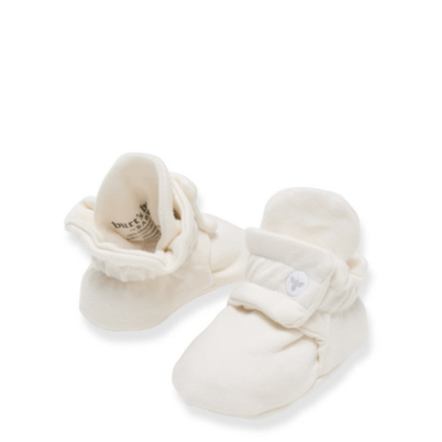 Solid Adjustable Organic Baby Booties | Burt's Bees Baby™