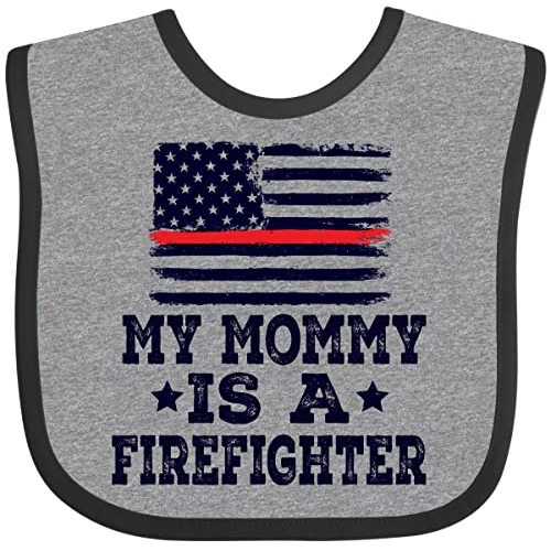 inktastic Mommy Is a Firefighter Baby Bib