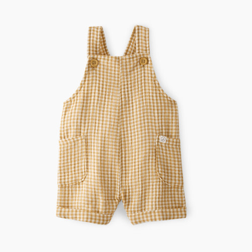 Carter's Little Planet Organic Cotton Gauze Shortall - Yellow, 6M