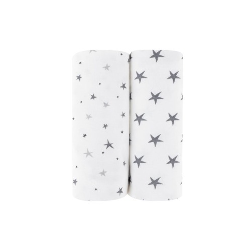 Baby Fitted Waterproof Changing Pad Cover Sheets 2 Pack