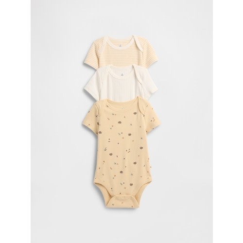 Baby Bodysuit (3-Pack) | Gap Factory