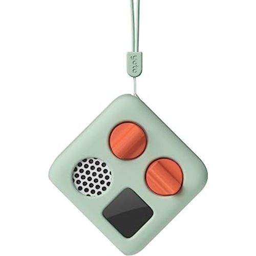 Yoto Mini Adventure Jacket in Frog Soup (Green) with Matching Wrist Lanyard – Accessory for Kids Mini Audio Player, Anti-Slip Silicone Skin Cover, Fitted Protective Sleeve Case