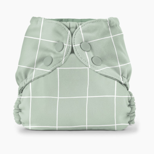 Esembly Recycled Diaper Cover (Outer) + Swim Diaper - Lattice, Size 2 (18-35 Lbs)