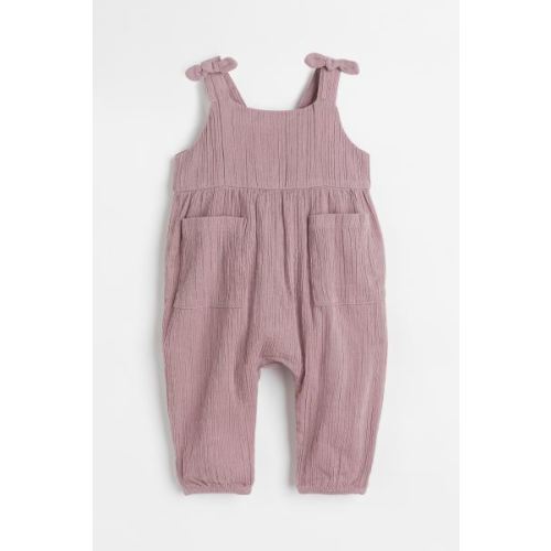 Sleeveless Cotton Romper Suit