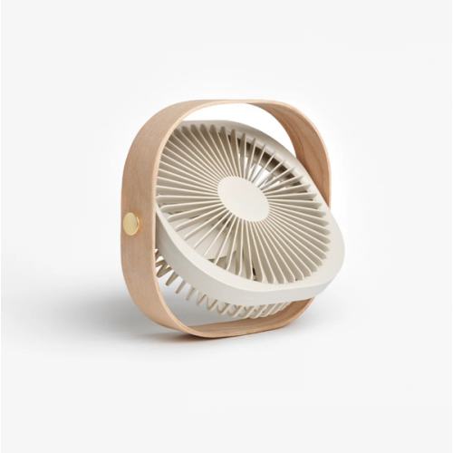 Portable Fan, Fantastic, Wood Beige,