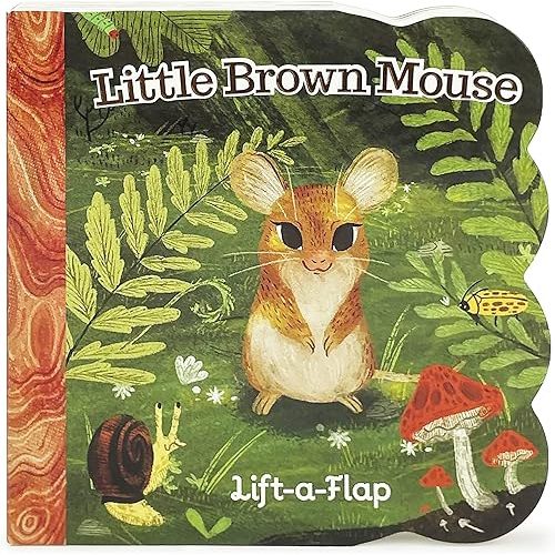 Little Brown Mouse - A Lift-a-Flap Board Book