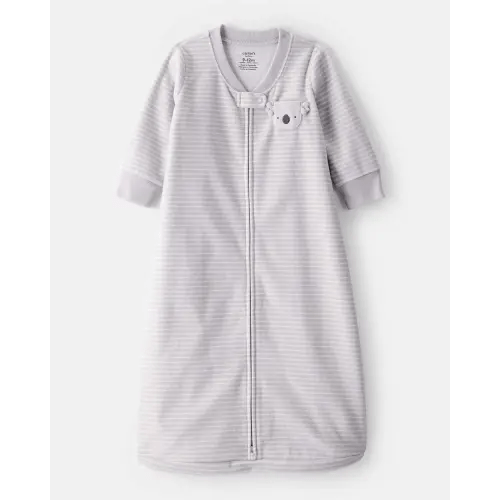 Baby Koala Long-Sleeve Wearable Blanket - Grey | Carter's