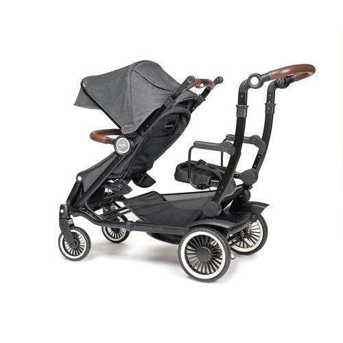 Entourage 2.0 Sit and Stand Stroller in Black (Also Available in Navy)