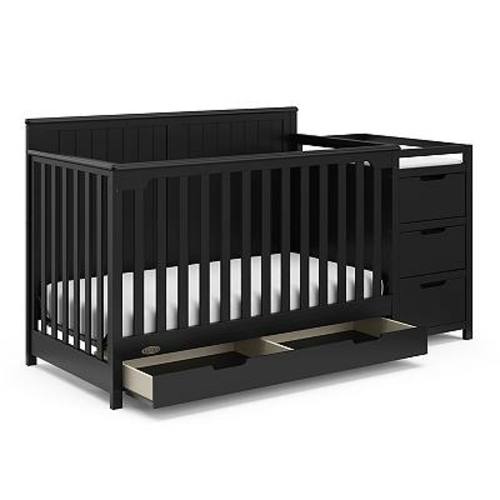 Graco Hadley 5-in-1 Convertible Crib and Changer with Drawer