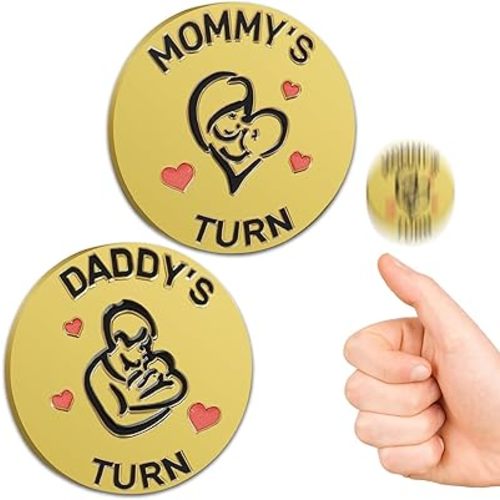 Funny Baby Gift New Parents Decision Gift,Pregnancy Gifts New Dad Mom Gifts,New Parents Gifts for Couples Halloween Thanksgiving for First Time to be Moms Dads Daddy Mummy Double Sided