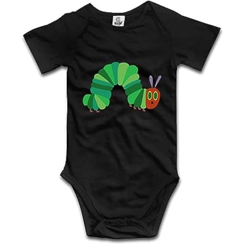 DOQOSESHY The Very Hungry Caterpillar Infant Girl Boy Bodysuit 0-24 Months Rompers Short Sleeve/Long Sleeve/Sleeveless