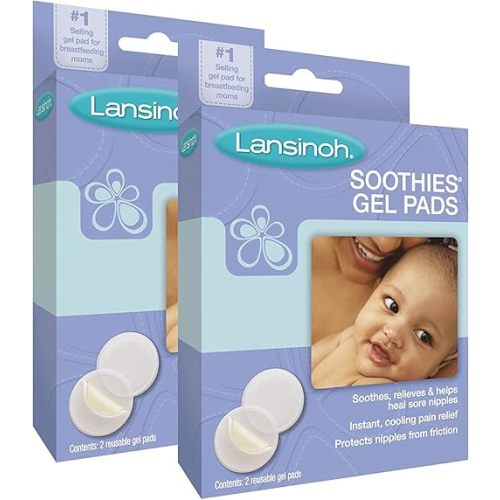 Lansinoh Soothies Gel Pads (2 Pack,2 Ct. Each)
