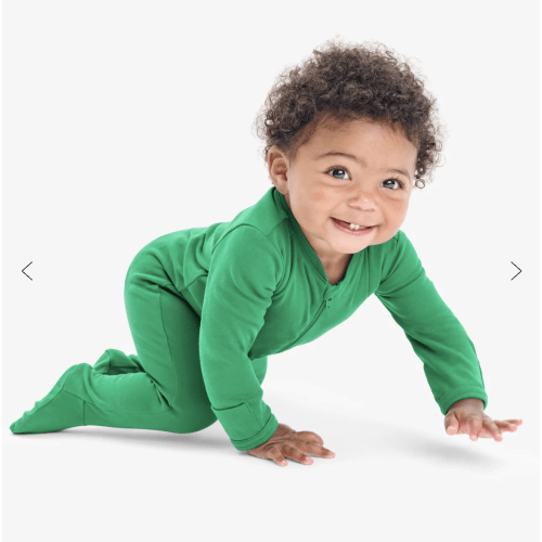 Baby organic zip footie | Primary.com