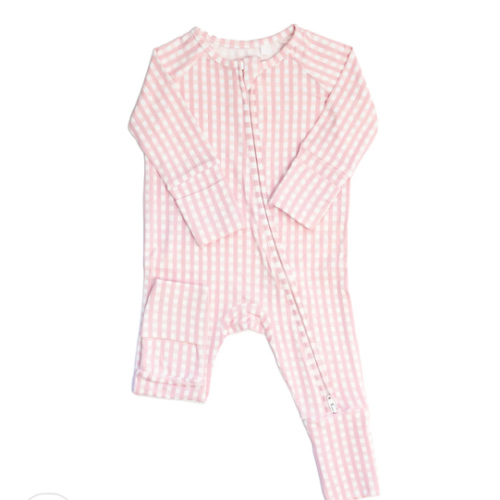 UptownBaby Sleep Romper - Gingham