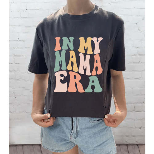 In My Mama Era Funny Nursing T-shirt
