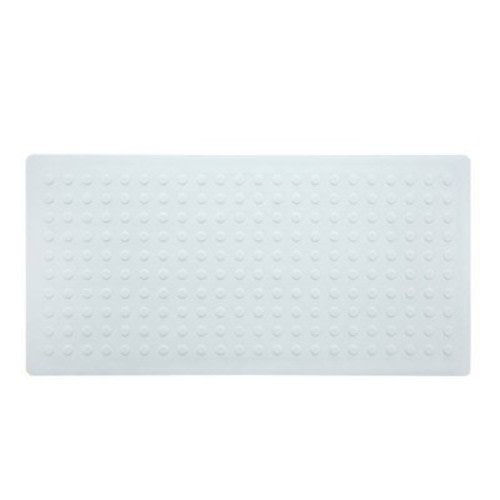 Cushioned Pillow Top Non-Slip Rubber Bathtub Mat Cream - Slipx Solutions