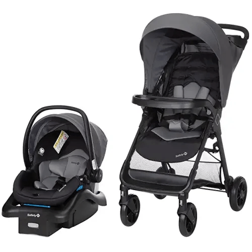 Safety 1st Smooth Ride Travel System with OnBoard 35 LT Infant Car Seat, Monument - Monument 2