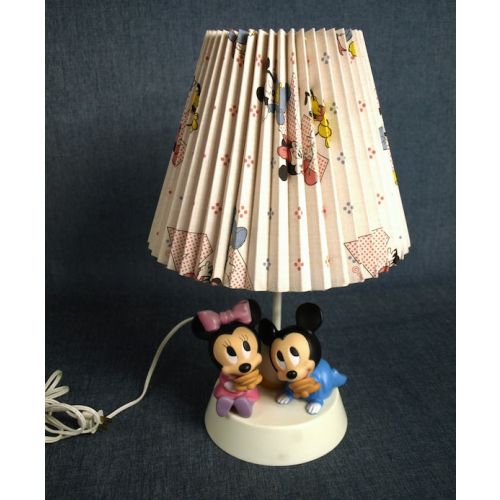 1984 Disney Babies Lamp by Dolly Toy Co X-508 Base 1981 With Lampshade Works - Etsy
