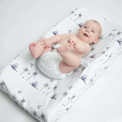 JumpOff Jo - Waterproof Fitted Changing Pad Cover - Soft Plush Minky Fabric - Bears