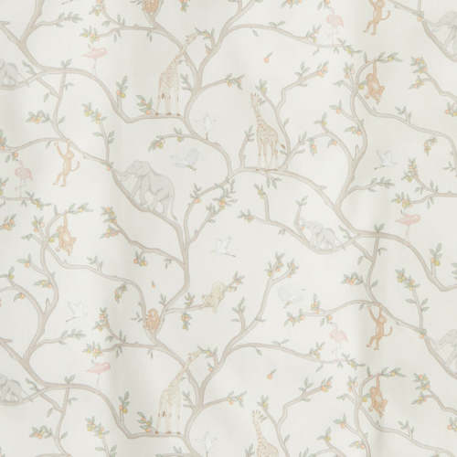 Animal Parade Crib Sheet - Ivory | Gooselings
