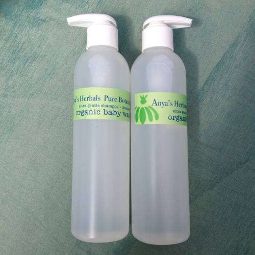 Organic Baby Care: Ultra Gentle Baby Shampoo, Wash, Bubble Bath, Multi Purpose Natural Baby Care. Safe For Sensitive Skin.