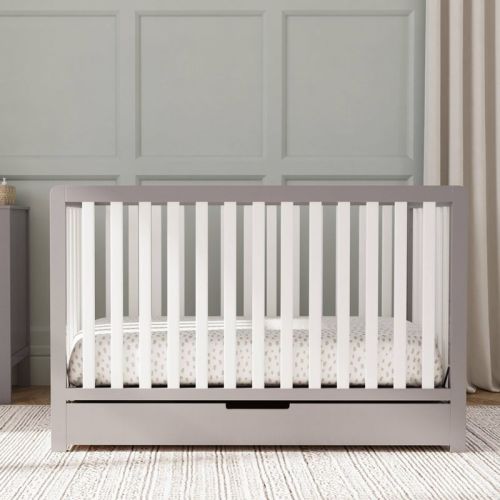 Carter's by DaVinci Colby 4-in-1 Convertible Crib with Trundle Drawer - Light Sage
