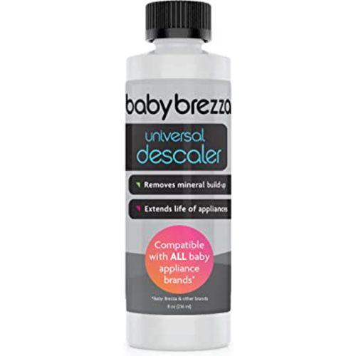 Baby Brezza Descaler 8 oz. Made in USA. Universal Descaling Solution for Baby Brezza and Other Baby appliances. Removes Mineral Build-up and extends Your Machine’s lifespan.