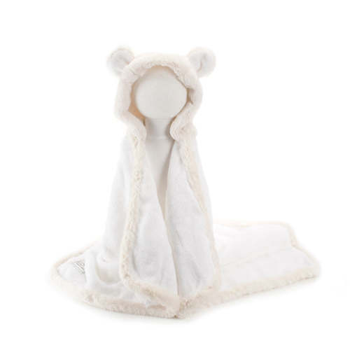 Luxe Hooded Towel- Neutral