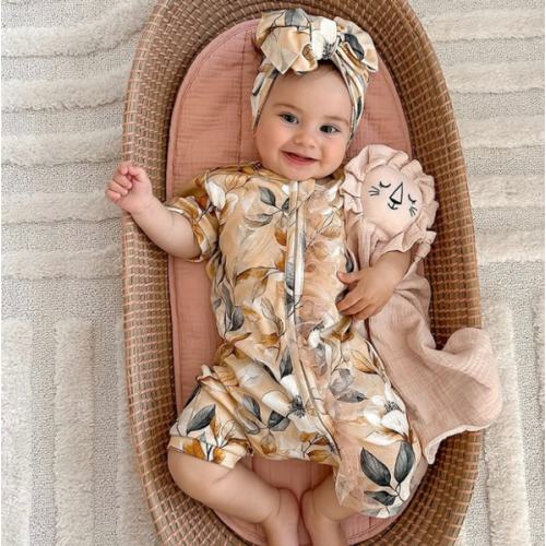 Flower Story Romper - Sunset Floral