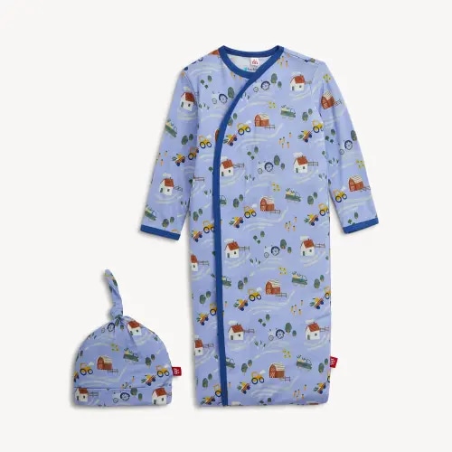 Magnetic Gown & Hat Set