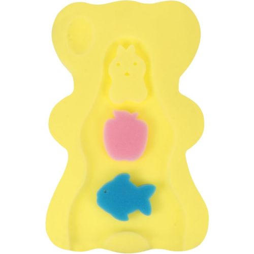 ibasenice Baby Bath Mat Sponge Baby Bath Cushion Baby Bath Mat Non Slip Skid Proof Bathing Mat Soft Infant Bath Mat Anti Skid Bathtub Mat Sponges Newborn Skin Friendly Non-Slip Mat