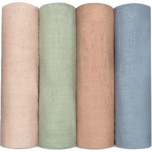 Muslin Swaddle Blankets Neutral Receiving Blanket For Boys And Girls By Comfy Cubs Cubs (cream, Blush, Bold Blush, Mauve)