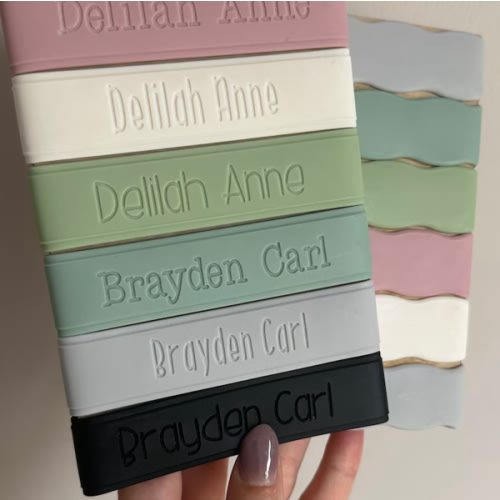 Personalized Bottle Bands for Emory and Baker