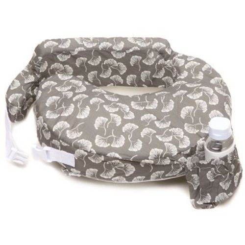 My Brest Friend Original Nursing Pillow - Gray Flowing Fans