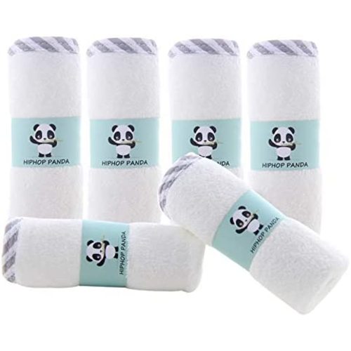 PC Organics Organic Cotton Face Towel, Chambray - 1 ea