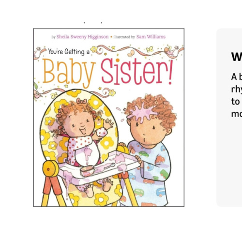 You're Getting a Baby Sister!