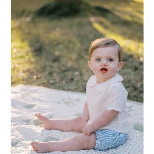Edgehill Collection x Kristin Ellen Hockman Baby Boys Newborn-24 Months Felix Diaper Set