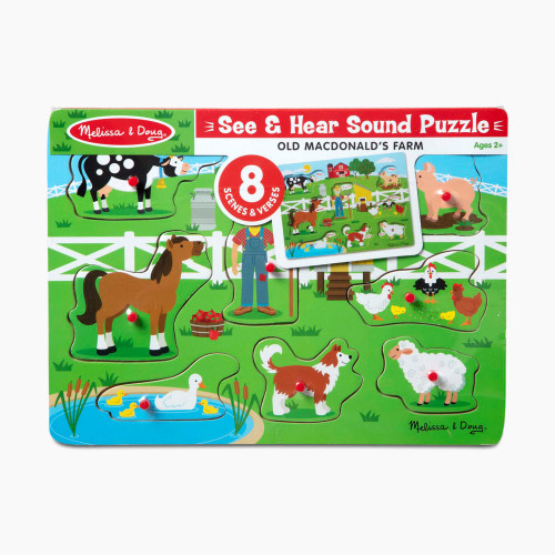 Melissa & Doug Old McDonald's Farm Sound Puzzle