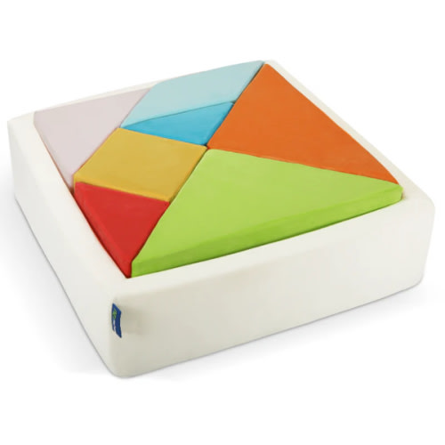 Heypappy® Tangram Puzzle Kids Play Couch
